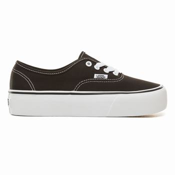 Vans Authentic Platform 2.0 - Naisten Tennarit - Mustat